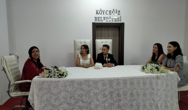 Köyceğiz'de Nikah Coşkusu
