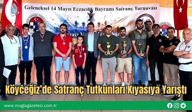 Köyceğiz’de Satranç Tutkunları Kıyasıya Yarıştı