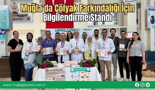 Muğla’da Çölyak Farkındalığı İçin Bilgilendirme Standı