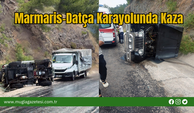 Marmaris-Datça Karayolunda Kaza