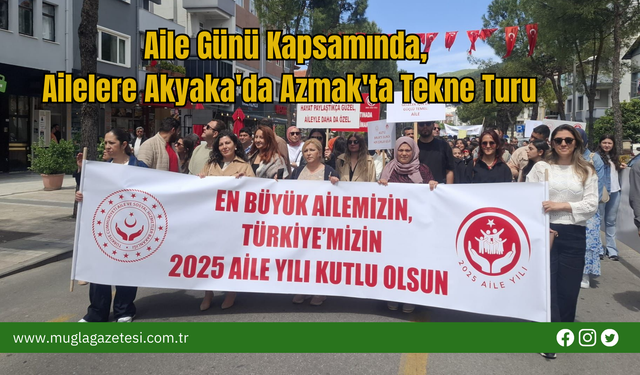 Aile Günü Kapsamında, Ailelere Akyaka'da Azmak'ta Tekne Turu