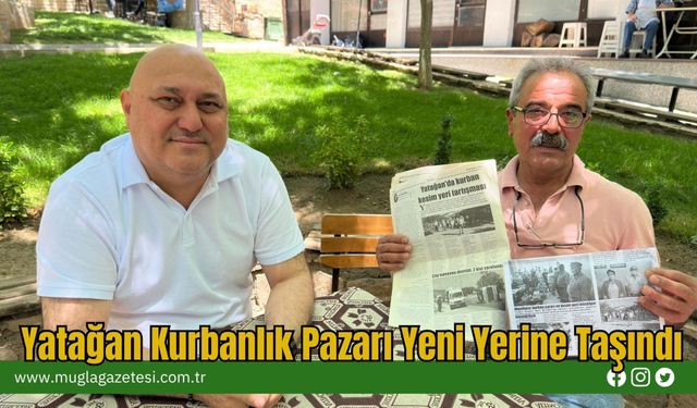 Yatağan Kurbanlık Pazarı Yeni Yerine Taşındı