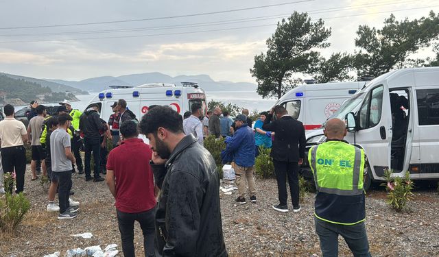 Bodrum'da Feci Kaza, Çok Sayıda Yaralı Var