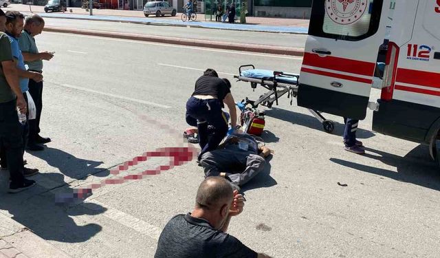 Cadde Üzerinde Yaşanan Kazada Bisikletli Hayatını Kaybetti
