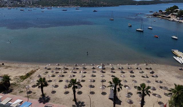 Bodrum'da Halk Plajları Sezona Hazır