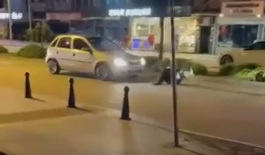 Ortaca’da Yol Ortasında Takla Şovu: Sosyal Medyada Gündem Oldu