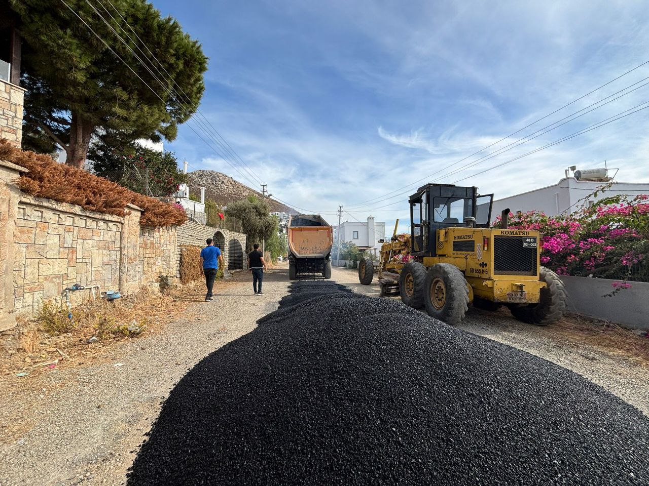 Bodrum Beledi̇yesi̇ Belediye Fen İşleri Ekiplerinin İlçe Genelindeki Çalışmaları (8)